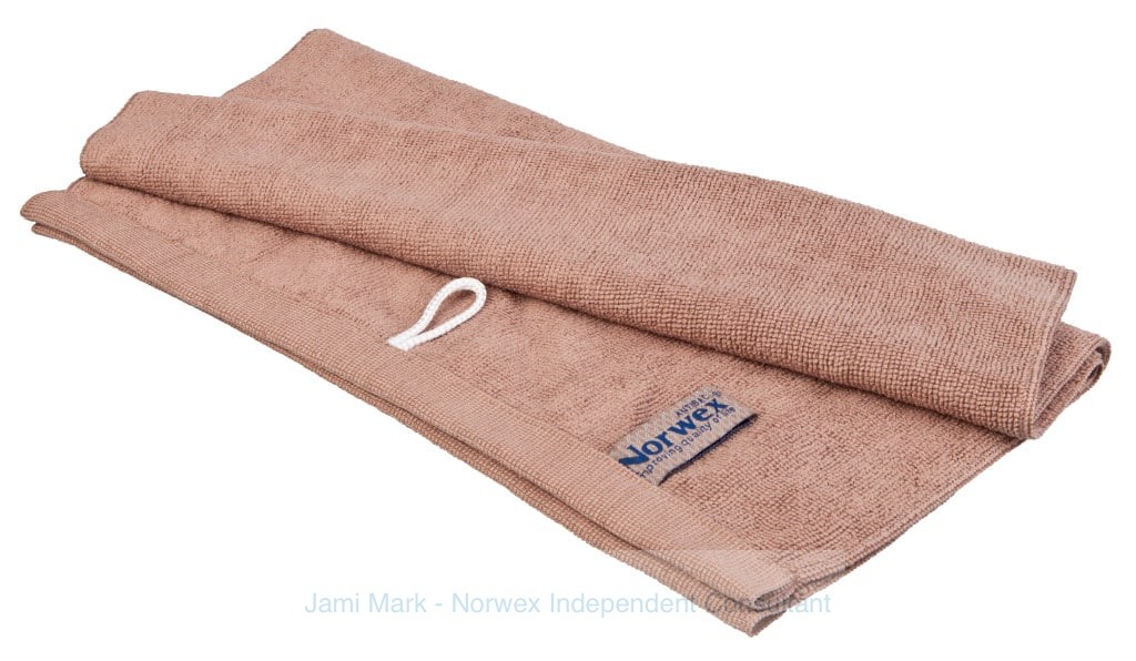 Norwex Towels Jami Mark Best Microfiber Cleaning   309005 Hand Towel Latte 1024x596 