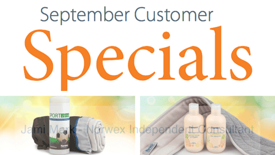 september 2015 norwex customer specials