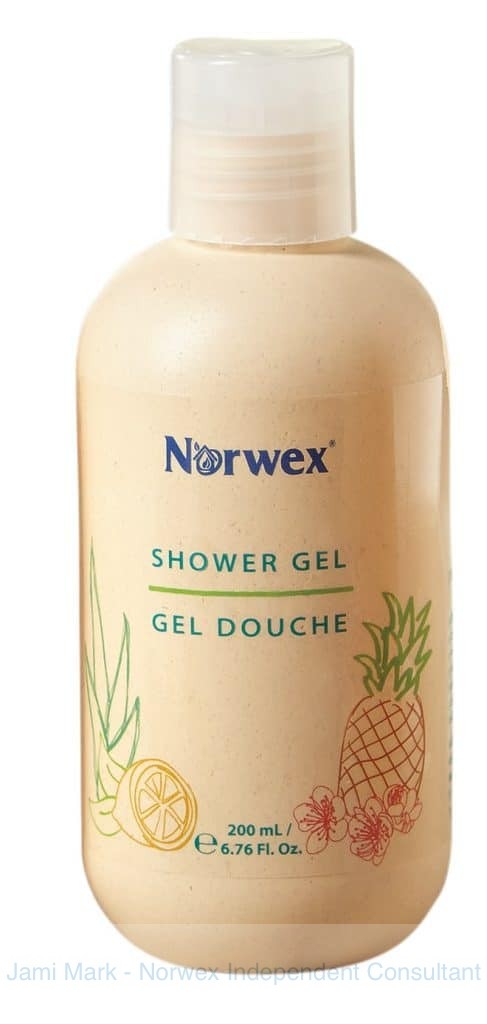 norwex pampering shower gel