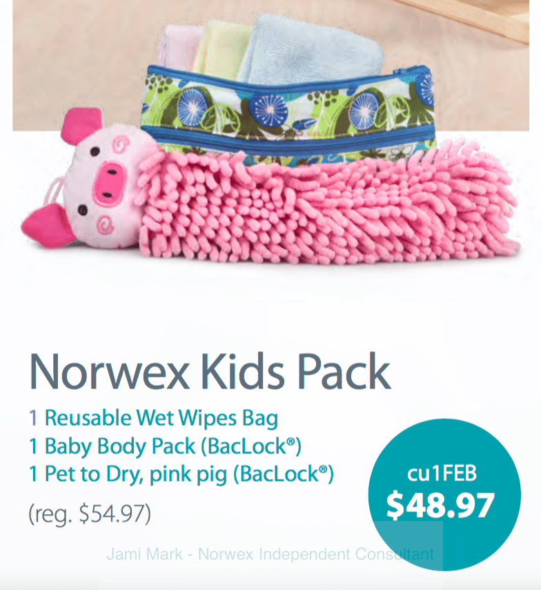 february 2016 norwex specials kids pack buy