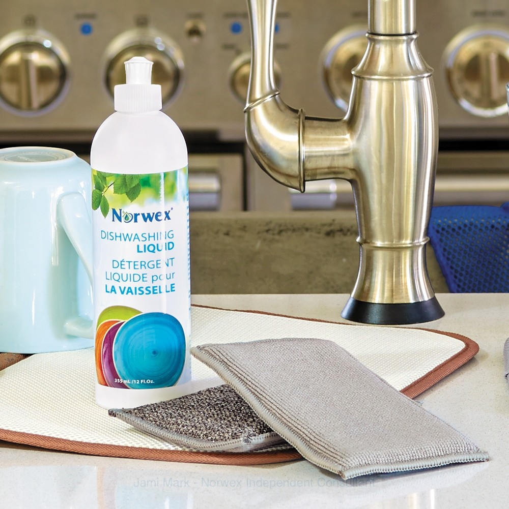 Norwex - reach for the Dishwashing Liquid, add one tablespoon