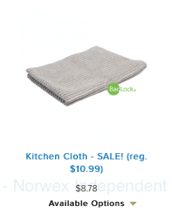 Kitchen Cloth norwex sale
