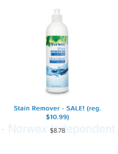 Stain Remover norwex sale