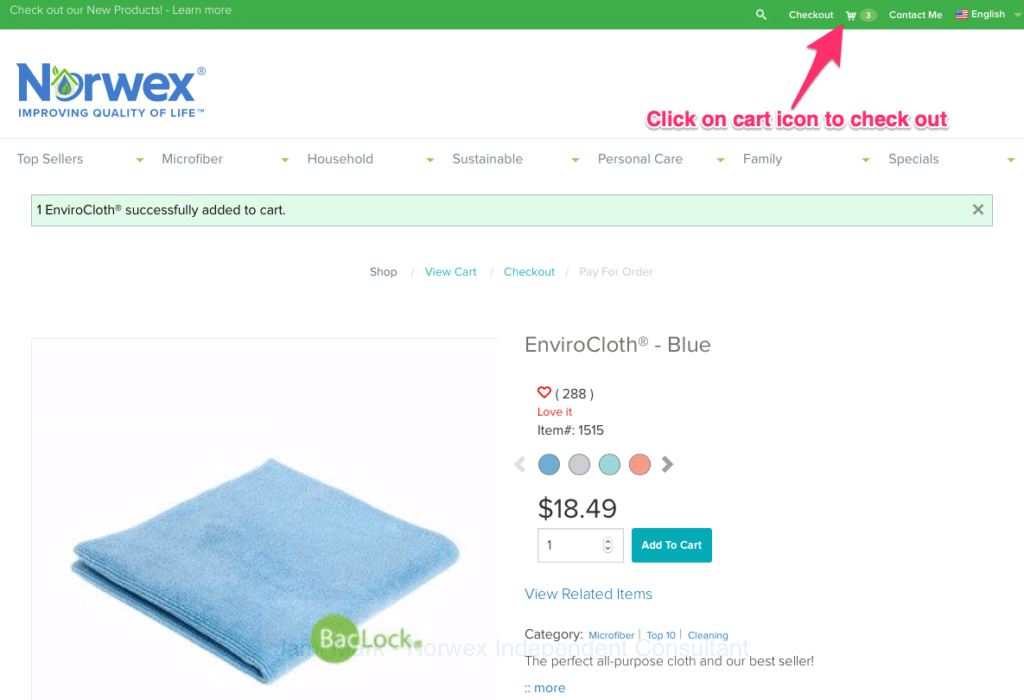 How To Shop Norwex Online - Step by Step Guide