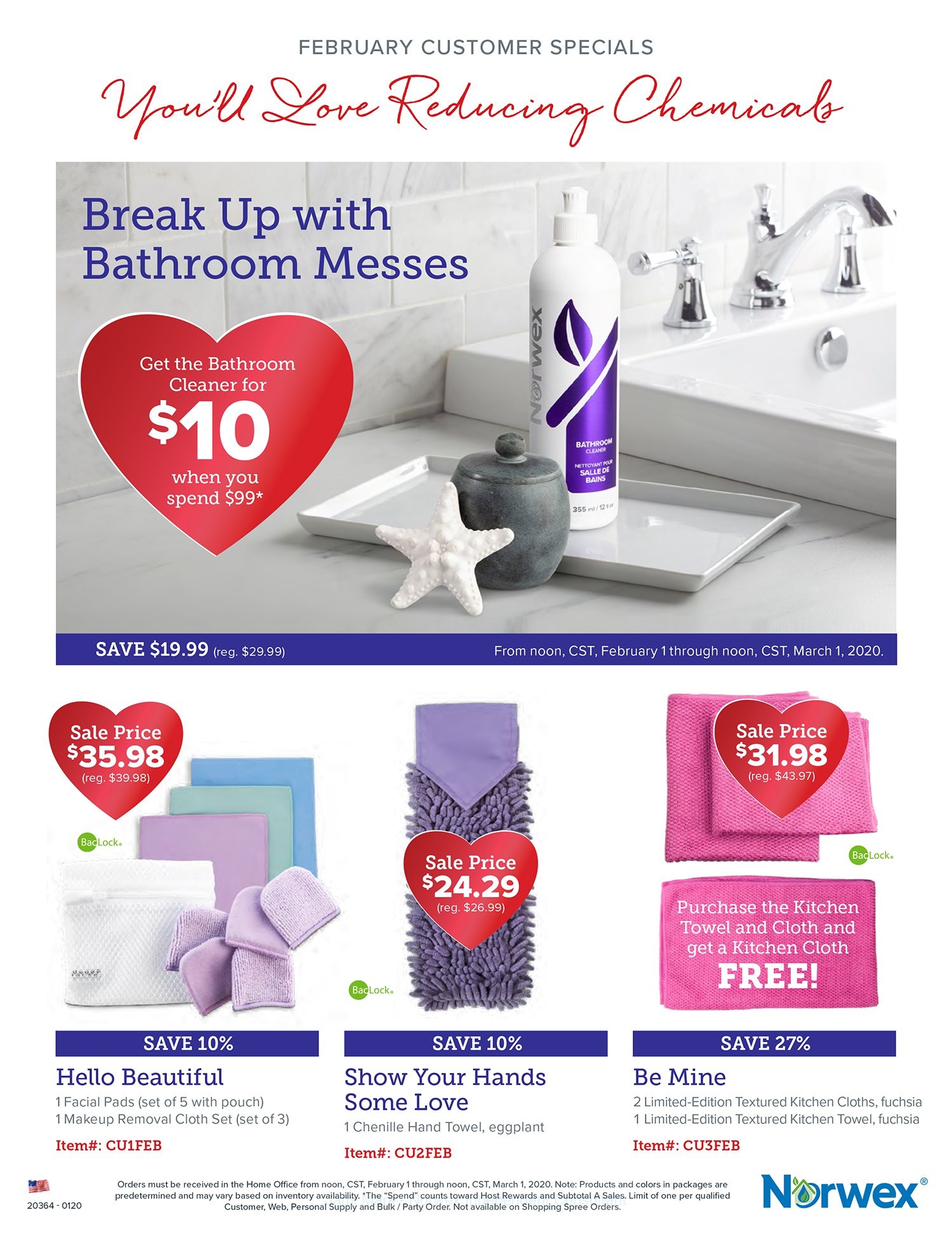 February 2020 Norwex Specials Get 1027 Off Norwex Products