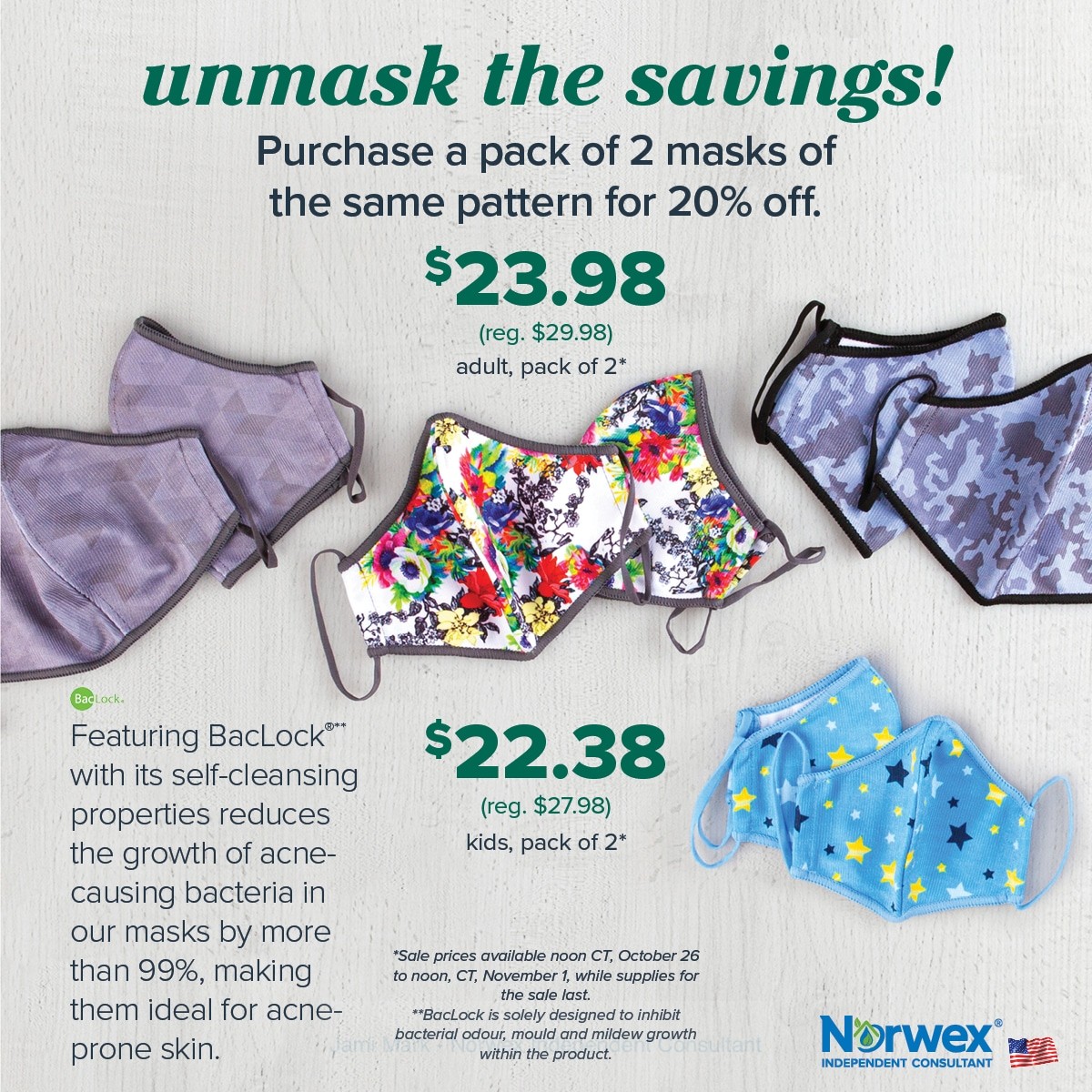 Flash Sale on Norwex Face Mask Best Microfiber Cleaning