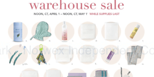 warehouse sale april 2021