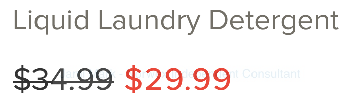 liquid laundry price