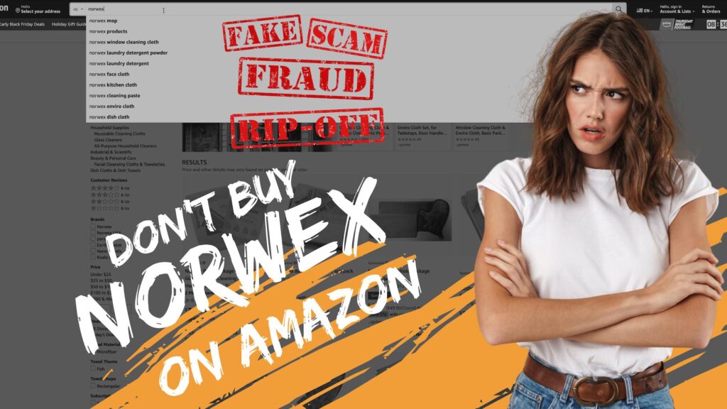 Amazon Norwex counterfeit products