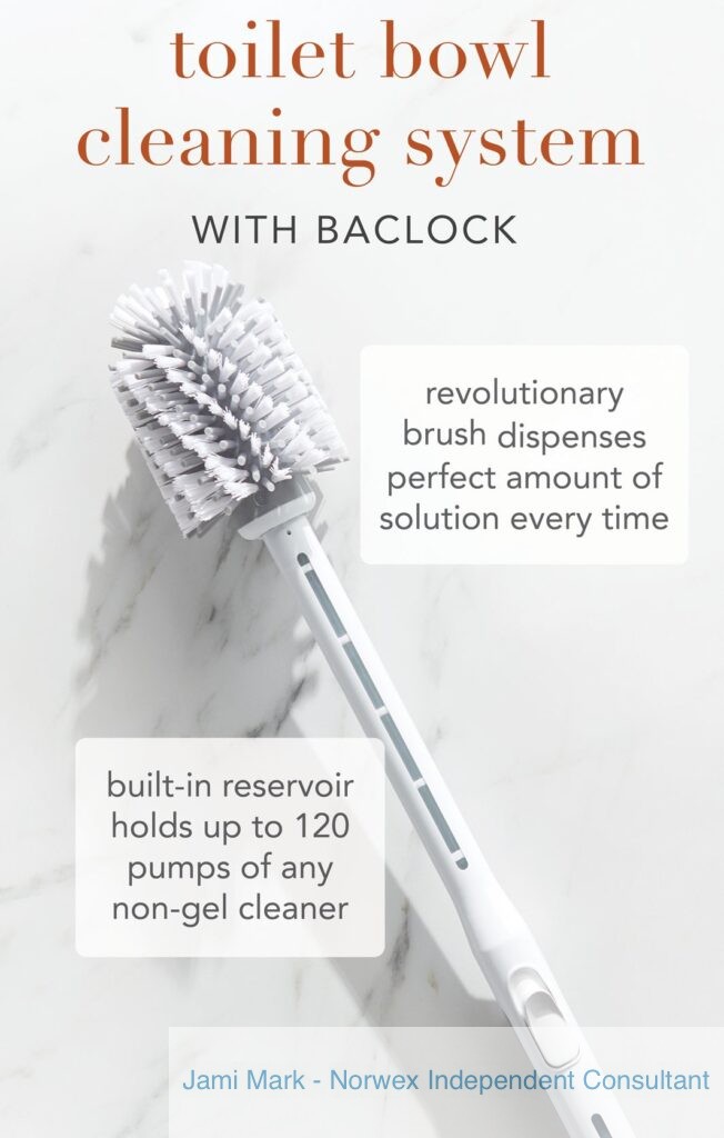 New Norwex toilet brush and cleaning system